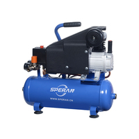SPERAN 0.75Kw 1Hp 10L Machine de compresseur d'air portable à entraînement direct pour la peinture par pulvérisation