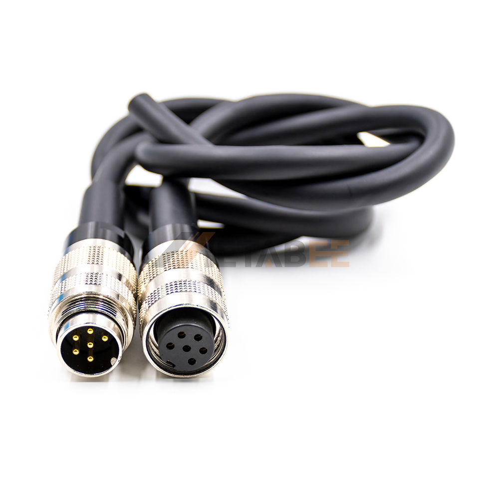 M16 Female to Male Straight Cord, AISG C091 Aviation Assembly