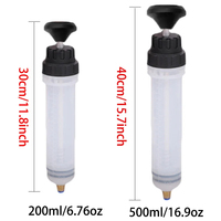 200/500ML voiture huile fluide extracteur automobile carburant frein liquide seringue pompe à huile main remplissage transfert essentiel voiture fournitures
