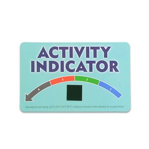 カスタム85 * 54MM PVC & PP名刺ムードテストストレス管理ギフトカード - Product Image 3