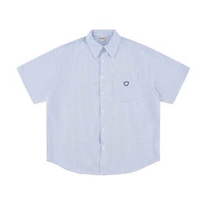 Camiseta Casual de Corte Ajustado para Hombre, Diseño Inspirado en Camisas, con Tela Transpirable Antiarrugas, Ideal para Salidas de Fin de Semana con Estilo - Product Image 3