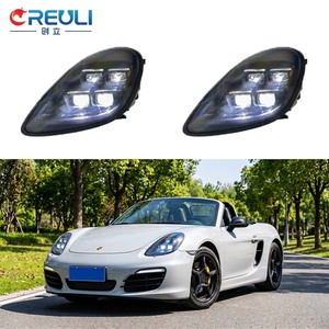 Fari <span class=keywords><strong>LED</strong></span> CREULI 2025 Stile PDLS, Upgrade Plug & Play di Alta Qualità per Porsche Cayman Boxster 981 2013-2015, Luci <span class=keywords><strong>Auto</strong></span>, Fari Anteriori - Product Image 1