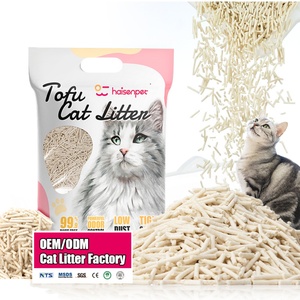 OEM ODM Eco Friendly Highly Absorbent Catlitter Clumping Tofu <b>Cat</b> <b>Litter</b> Sand - Product Image 1
