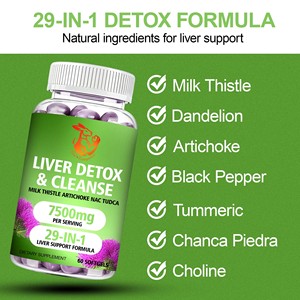 Complément Détox et Nettoyant Hépatique en Gélules de Chardon-Marie pour la Restauration de l'Énergie et de la Vitalité Naturelles - Vente en Gros - Product Image 6