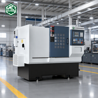Tour CNC à banc incliné haute précision CK46A avec rail de guidage linéaire et mandrin hydraulique pour la découpe des métaux