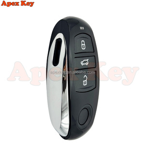 Coque de clé de voiture télécommandée à 4 boutons pour VW Volkswagen Touareg 2010-2018, boîtier de clé intelligente, remplacement du boîtier de clé - Product Image 5