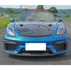 Ventes d'usine Pare-chocs avant DRL Kits de carrosserie <span class=keywords><strong>Cayman</strong></span> Boxster 981 2012-2016 Mise à niveau vers le kit de style 982 <span class=keywords><strong>GT4</strong></span> pour - Product Image 3