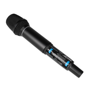 Microphone sans fil professionnel UHF 4 canaux, fréquence réglable, réduction du bruit, sans fil, pour église, conférence, discours - Product Image 5