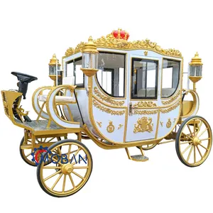 Kereta Listrik Cinderella Kereta Kuda ukuran khusus kereta kuda klasik Royal Carriage