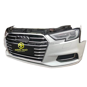 Adecuado 2018 - <span class=keywords><strong>2023</strong></span> para <span class=keywords><strong>Audi</strong></span> A3, kit de carrocería de parachoques, Parrilla de parachoques de plástico, ventilador, guardabarros de capó de motor - Product Image 3