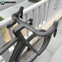 Vélo de route en fibre de carbone MEINIER 2X12S Di2 105 R7170, frein à disque hydraulique, vélo de course ultraléger avec selle en carbone imprimée en 3D
