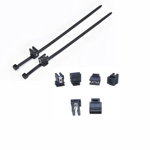 Abrazadera de Cable sin Orificios con Clip de Acero <span class=keywords><strong>EC4</strong></span>, Fijador de Cableado de Alta Resistencia - Product Image 1