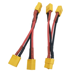 XT60 Connector 1 Female to 2 Male for Quadcopter Battery Gimbal Parallel Conversion Wire Cable - Product Image 2