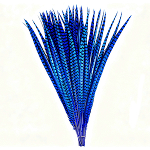 Plumes de queue de faisan Reeves de 100 cm/40 pouces, teintes directement, brutes, pour décorations de carnaval, vente en gros - Product Image 3
