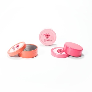 15ml Factory Prices Aluminum Tin Round with Flip Cover for Lip Balm <b>Containers</b> Tin <b>Small</b> Tin <b>Containers</b> - Product Image 1