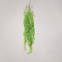 Fougère artificielle en plastique à suspendre pour décoration de bureau, mariage, maison – Plantes artificielles, fausse fougère