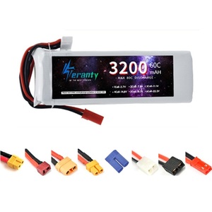 TERANTY 3S Solid State LiCoO2 Cathode 11.1V 3200mAh 60C RC C Racing Rechargeable Quadrotor <b>Accessories</b> 500 Cycles - Product Image 1