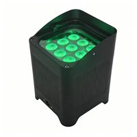 Lampe PAR à LED 9x18W alimentée par batterie, étanche IP65, DMX512 pour mariages, discothèques, bars, scènes de DJ, éclairages de scène