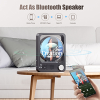 Lecteur CD/DVD/VCD portable pour Bluetooth 5.3 prend en charge les disques MP3 WMA WAV télécommande type-c charge longue durée de vie de la batterie usine