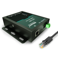 Gateway IoT con IA RS485, RJ45 LAN a Modbus RS485 RTU, Protocolo Ethernet TCP IP MQTT, 4AI