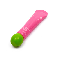 Tubes de gloss à lèvres en plastique vides de 15 g avec logo personnalisé, étiquette privée, emballage de baume à lèvres avec étiquette privée