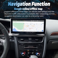 Radio para Auto Android 13 de 12.3 Pulgadas para AUDI A4 A5 2008-2016, Reproductor Multimedia de Video, GPS, CarPlay Inalámbrico, Pantalla QLED 1920*720, USB para el Tablero