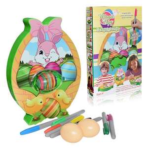 Hete Verkoop Easter Egg Decoratie Kit Spinnen Speelgoed Diy Kerst Tekening Easter Egg Spinner Voor Kinderen - Product Image 6