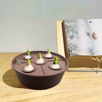 Système d'arrosage automatique pour plantes en pot, capteur d'humidité à aspiration d'eau automatique, pot de fleurs idéal pour la maison, le bureau, le jardin, la cour