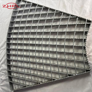 Industrial Custom Carbon Steel Bar Grating Hot Dip Galvanized Fire Resistant for Walkway Drainage System Durable Anti-Corrosion - Product Image 3