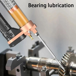 Pistolas de engrase eléctricas mecánicas con batería de litio compatible con engrasador automotriz - Product Image 5