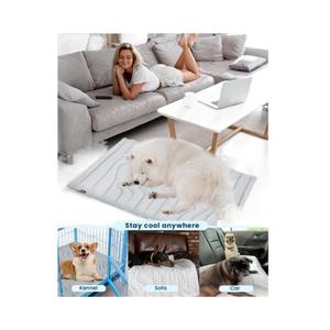 Tapis rafraîchissant pour <span class=keywords><strong>chien</strong></span> à motif uni, très vendu, coussin de sommeil d'été pour chats, <span class=keywords><strong>protection</strong></span> contre la <span class=keywords><strong>chaleur</strong></span> et rafraîchissement - Product Image 5