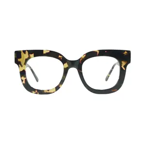 2020 Роскошные модные разноцветные ацетатные оптические оправы для очков ручной работы 5 видов цветов Брендовые очки