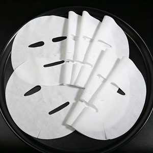 Y146 Viscose Pure Cotton Fiber Artificial 40g 45g 60g 80g Breathable Soft Water Absorption Non-woven Fabric Cloth Facial <strong>Mask</strong> - Product Image 1