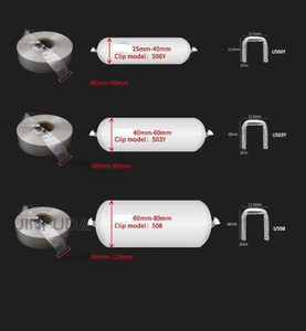 Machine manuelle de clipage de saucisses en U pour la transformation des aliments surgelés, la fermeture des sacs de <span class=keywords><strong>jambon</strong></span> et de produits alimentaires, et le nouage des sacs de champignons - Product Image 6