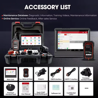 LAUNCH 2025 versión X431 PRO V5.0 8 "12V Obd2 escáner ECU herramientas de programación máquina de diagnóstico automotriz con cabezal DBScar7 BT