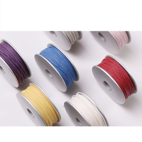 Fil à coudre fait à la main, 0.45MM, pour bricolage, 15M, petit rouleau, pour la Production et le stockage de maroquinerie