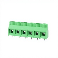 KANGFA KF950V-9.5-4PIN Bornier vertical à visser pour PCB, raccordable, pas de 9,5 mm, VERDE, Laiton, PA66, Courant nominal 30A