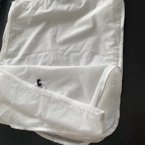 尼龙洗衣袋30*30 45*45 50*50厘米50 40 100 200微米带拉绳和拉链可定制 - Product Image 1