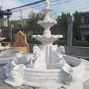Statua in Granito di Ragazza Seduta, Grande Scultura in Pietra per <span class=keywords><strong>Giardino</strong></span>, Fontana Moderna in Pietra - Product Image 6