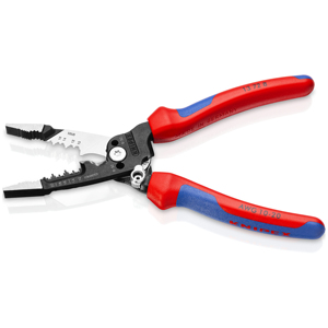 Dénudeur de fils multifonction KNIPEX avec bord extérieur marqué pour l'ébavurage des tuyaux en plastique pour les applications de sertissage - Product Image 2