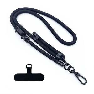 Cordon de cou réglable pour téléphone portable, transparent en plastique, pas cher, avec patch, pour téléphone portable, perles, bandoulière - Product Image 3