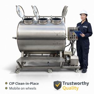 Automatic CIP Cleaning Unit System Stainless Steel CIP Cleaning System for Beer Brewing Dairy - Product Image 5