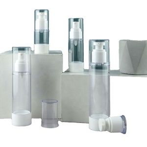 Eco Friendly 15ml 30ml 50ml Vacuum Lotion Press Emulsion Bottle AS Airless Pump <b>Spray</b> Cream Bottle - Product Image 4