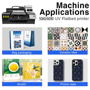 Impresora de Etiquetas <span class=keywords><strong>UV</strong></span> DTF Automática Multifuncional 6090, Impresora Digital <span class=keywords><strong>UV</strong></span> de Inyección de Tinta Plana Rollo a Rollo 60x90cm con Cabezal de Impresión XP600/DX7 - Product Image 5