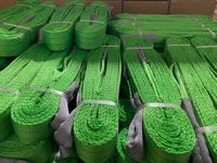 2T Polyester 5:1/6:1/7:1/8:1 Düz Gözlü Dokuma Kaldırma Askısı, 4 İnç Göz Uzunluğu, CE GS ISO9001 Sertifikalı