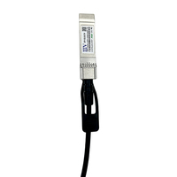 Kabel Twinax Tembaga 40G QSFP+ ke QSFP+ DAC 5m Full-duplex Direct Attach, Hot-pluggable, untuk Jaringan Perusahaan