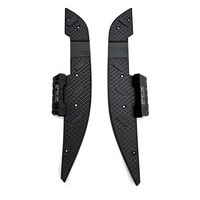 Repose-pieds personnalisés en aluminium CNC pour Honda PCX160 2021-2024, tapis antidérapants confortables pour PCX125