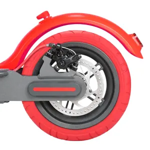 Nieuwe Afbeelding Scooter Rode 10 Inch Buitenband Voor Xiaomi M365 Elektrische Scooter Voor/Achter Onderdelen Scooter Wiel Band