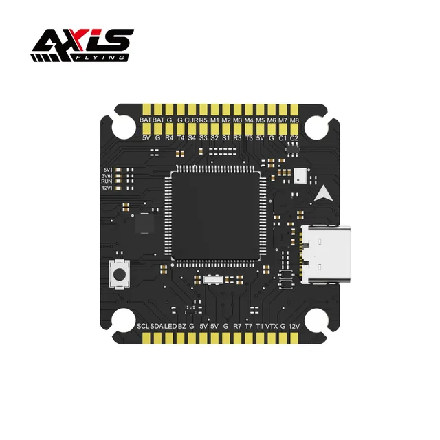 Axisflying H743 PRO Flight Controller STM32H743 Dual ICM-42688P Gyros 38x38x8mm for FPV Freestyle Drone