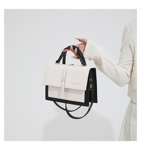 Bolso de Mano Cuadrado Retro de Moda para Mujer, Diseño de Lote Pequeño, Bolso de Hombro, Seis Colores Clásicos - Product Image 6